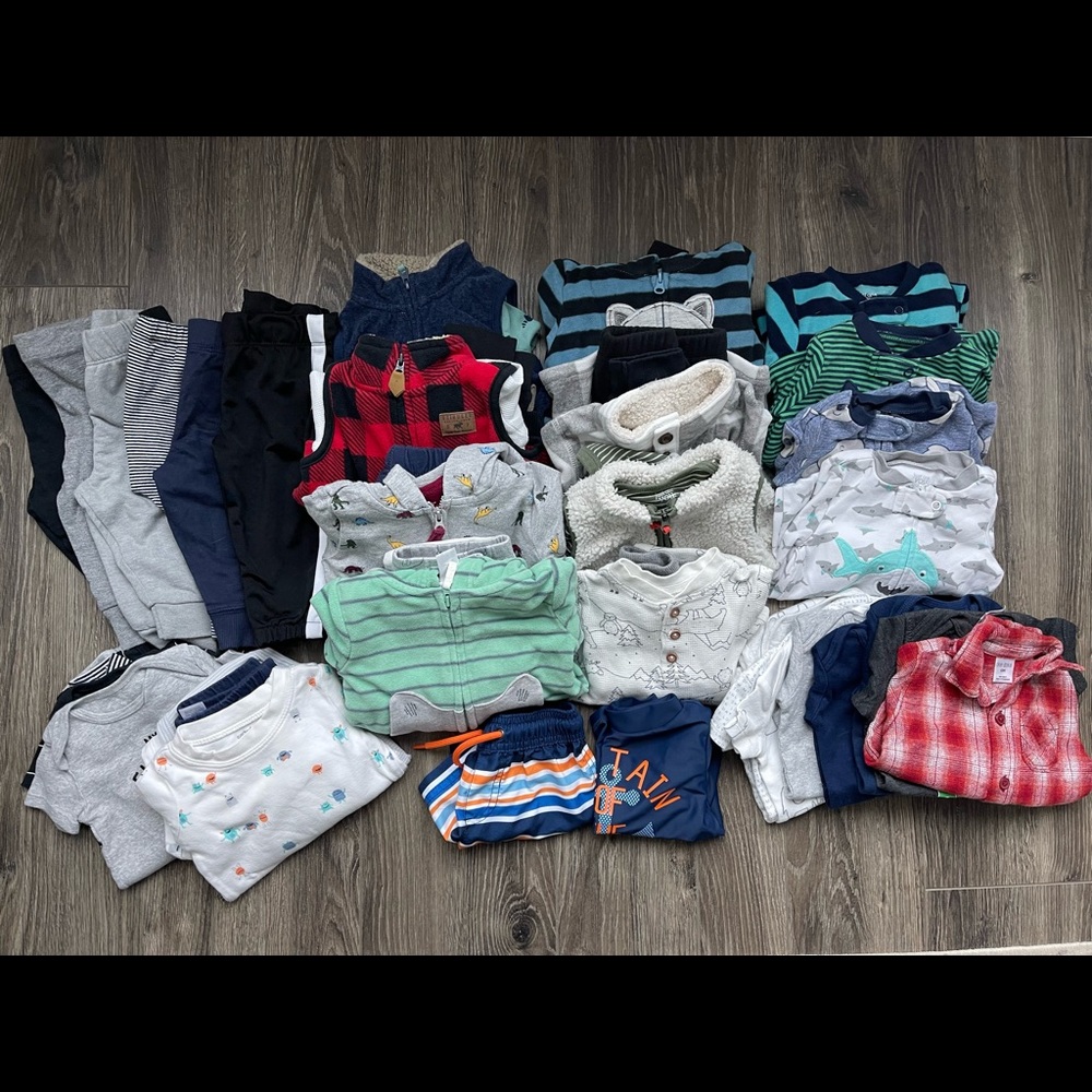 6 month boy lot (winter)